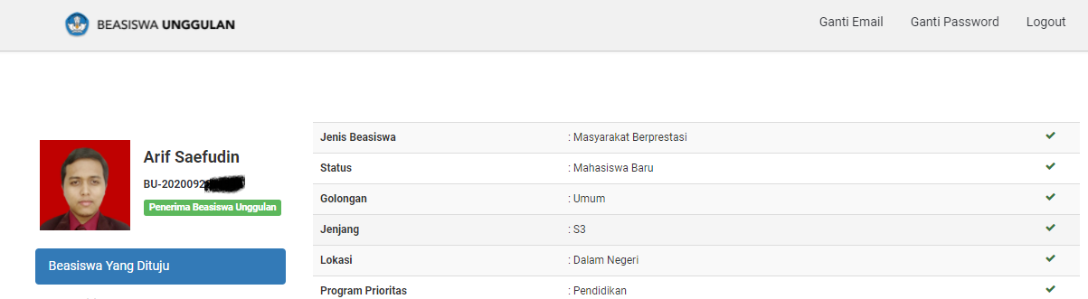 Detail Contoh Proposal Beasiswa Unggulan Nomer 31