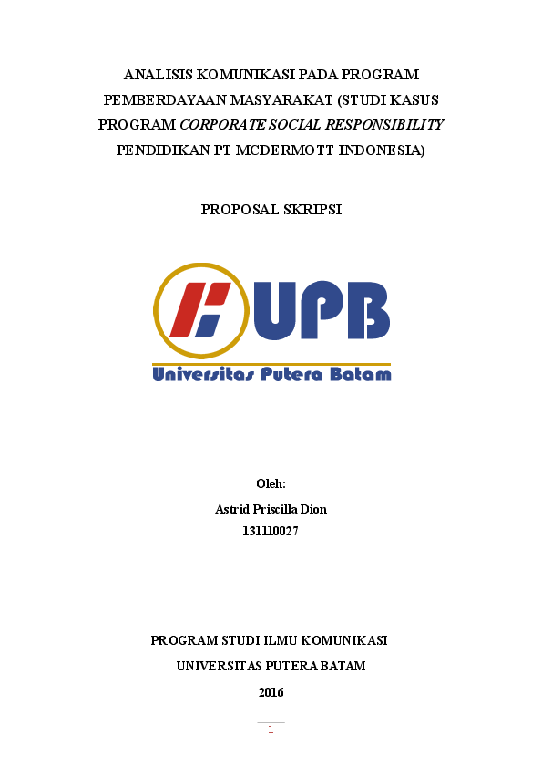 Detail Contoh Proposal Csr Pendidikan Nomer 41