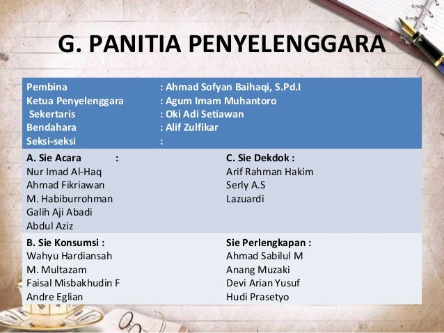 Detail Contoh Proposal Dalam Bentuk Power Point Nomer 4