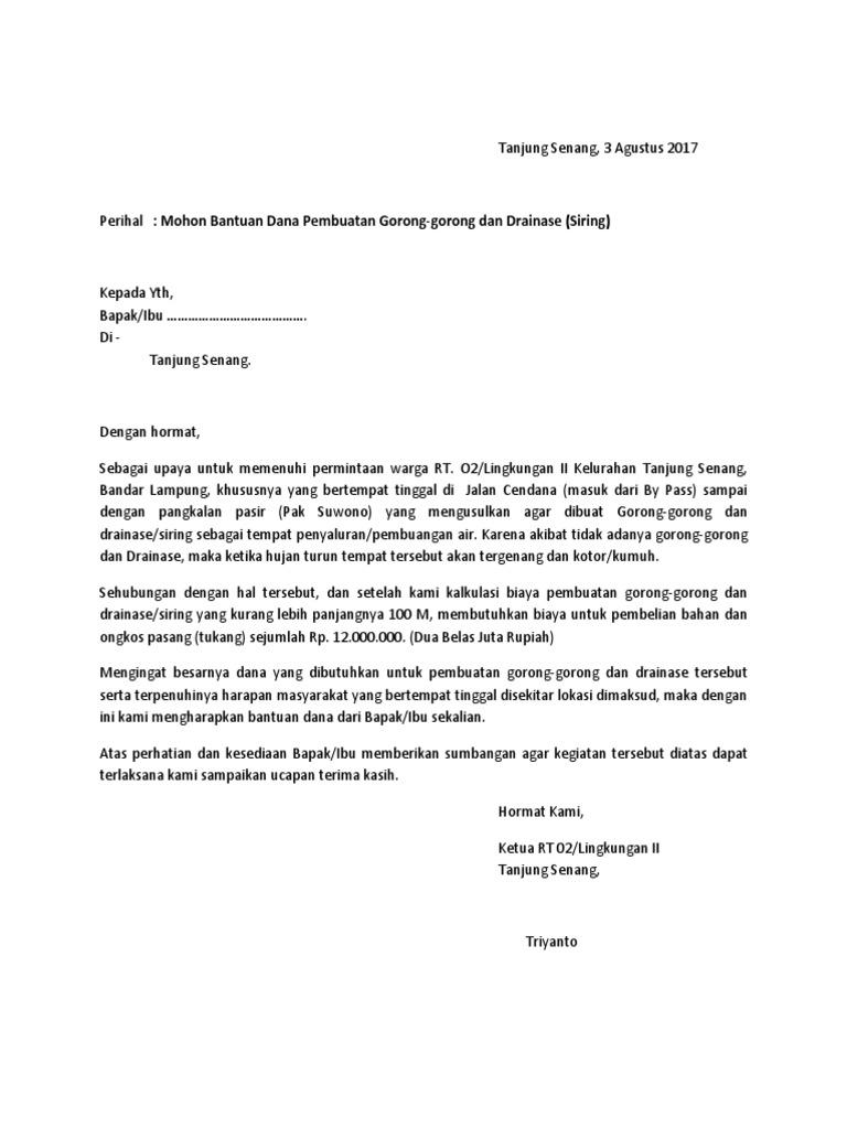 Detail Contoh Proposal Drainase Nomer 30