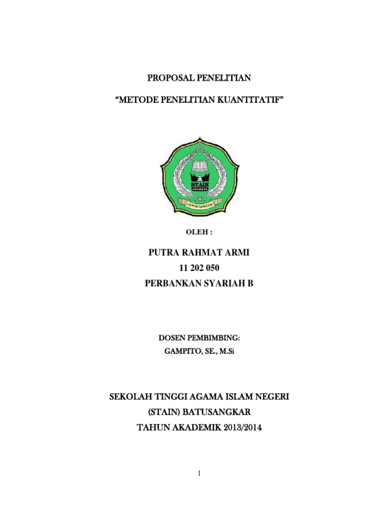 Detail Contoh Proposal Ekonomi Nomer 12