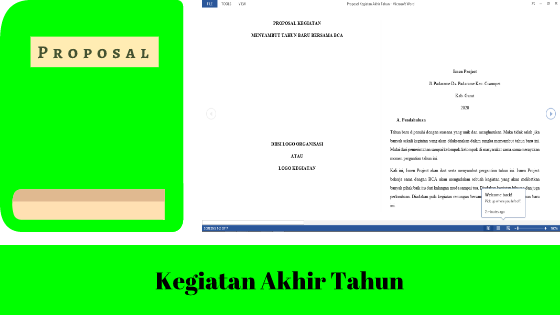 Detail Contoh Proposal Event Nomer 30