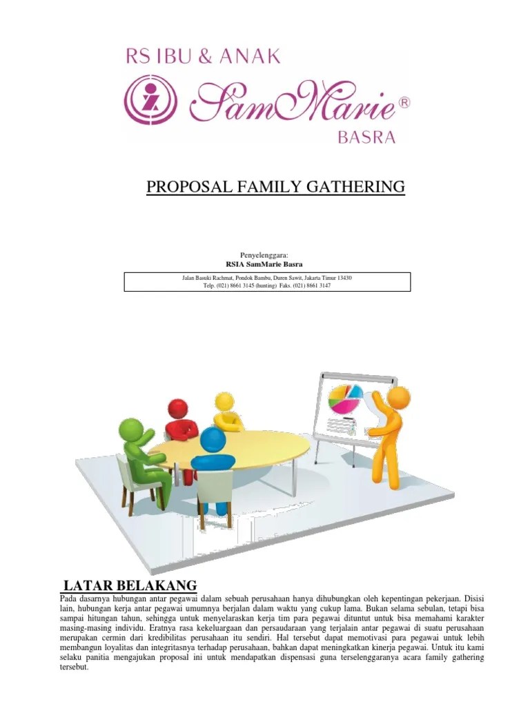 Detail Contoh Proposal Family Gathering Rumah Sakit Nomer 25