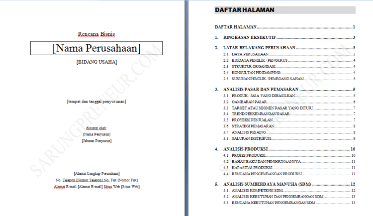 Detail Contoh Proposal Franchise Nomer 18