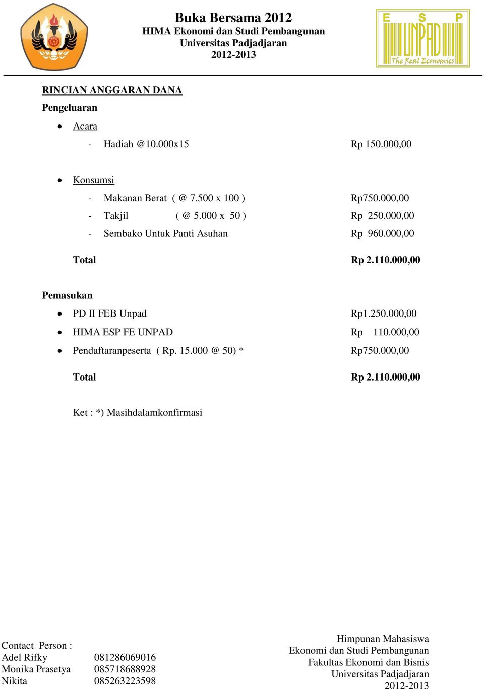 Detail Contoh Proposal Gathering Perusahaan Pdf Nomer 26