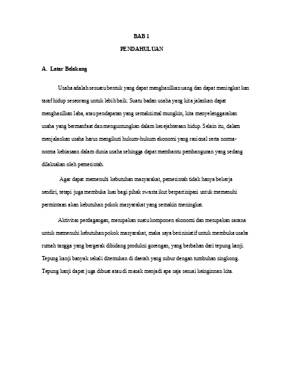 Detail Contoh Proposal Hidup Nomer 45