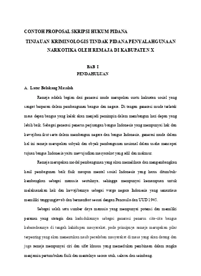 Detail Contoh Proposal Hukum Nomer 44