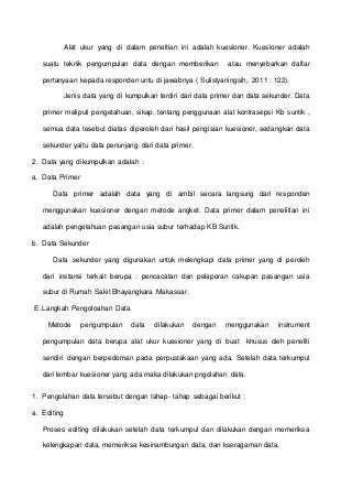 Detail Contoh Proposal Kebidanan Nomer 11