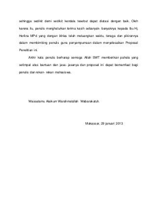 Detail Contoh Proposal Kebidanan Nomer 13