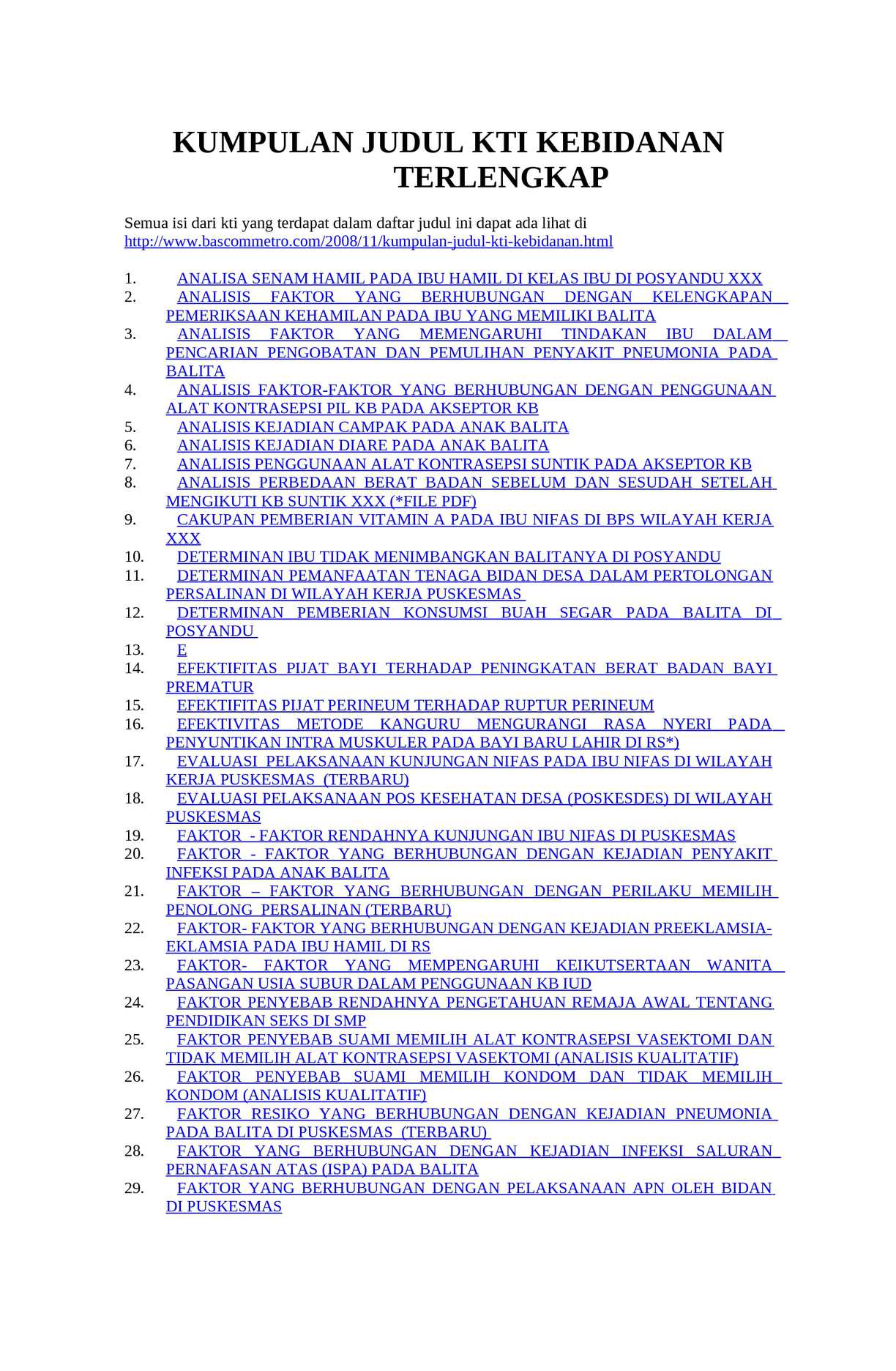 Detail Contoh Proposal Kebidanan Nomer 18
