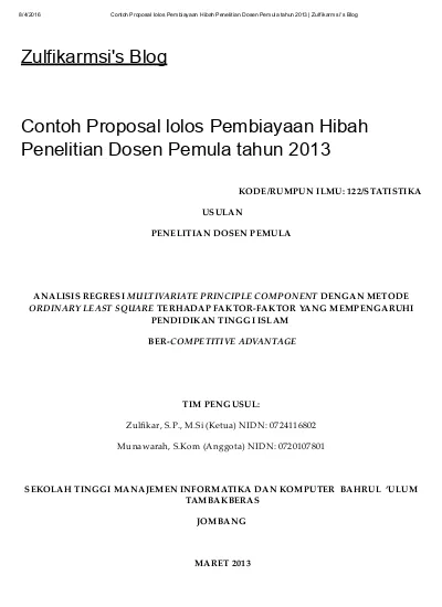 Detail Contoh Proposal Kebidanan Nomer 27