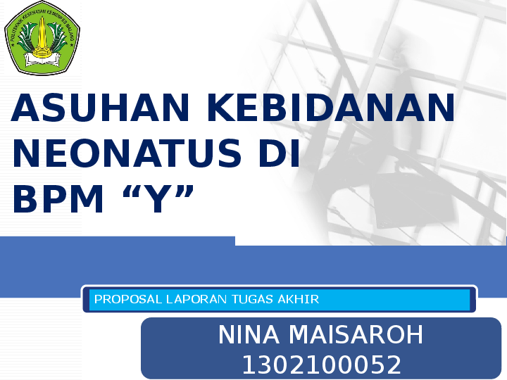 Detail Contoh Proposal Kebidanan Nomer 34