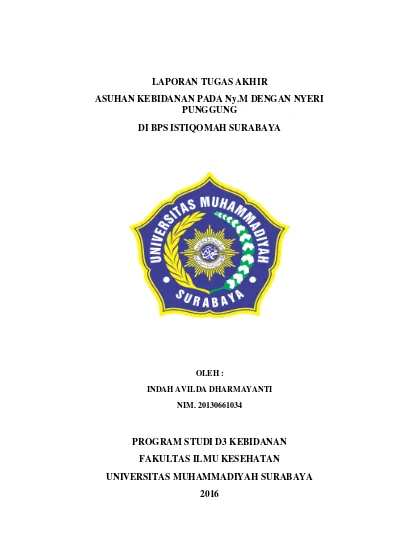 Detail Contoh Proposal Kebidanan Nomer 36