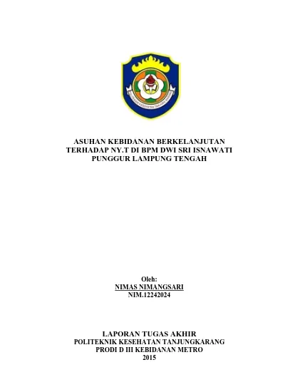 Detail Contoh Proposal Kebidanan Nomer 47