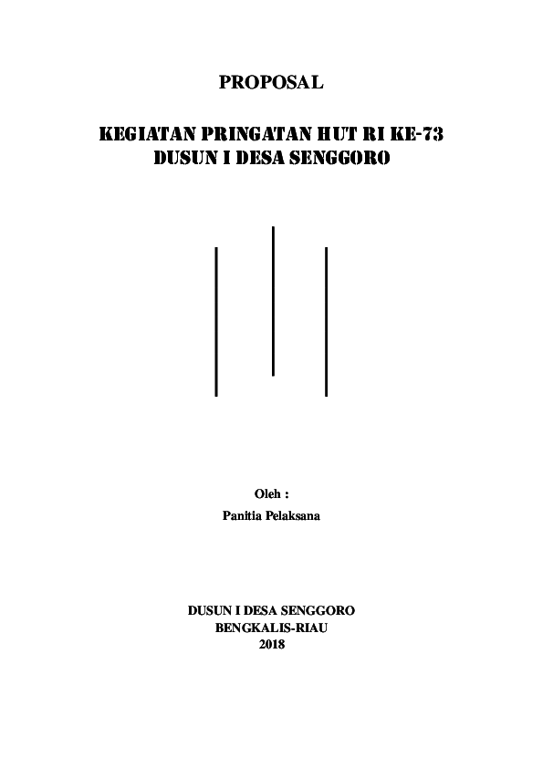 Detail Contoh Proposal Kegiatan Desa Nomer 28