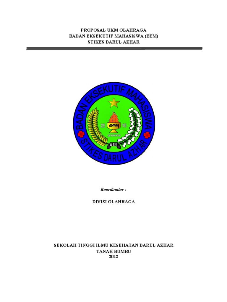 Detail Contoh Proposal Kegiatan Kampus Nomer 23