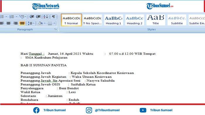 Detail Contoh Proposal Kegiatan Ramadhan Nomer 10