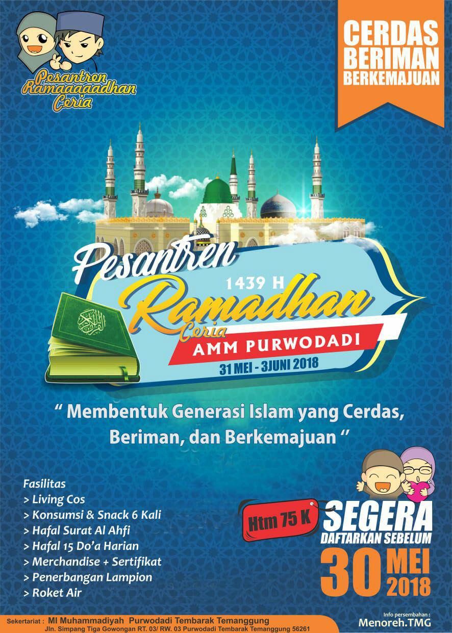 Detail Contoh Proposal Kegiatan Ramadhan Di Sekolah Nomer 26