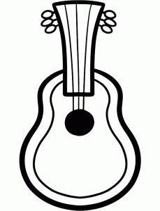 Detail Gitarre Malen Nomer 6