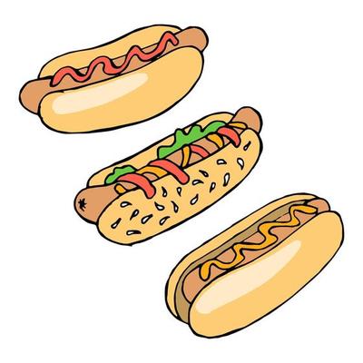 Detail Hot Dog Set Nomer 9