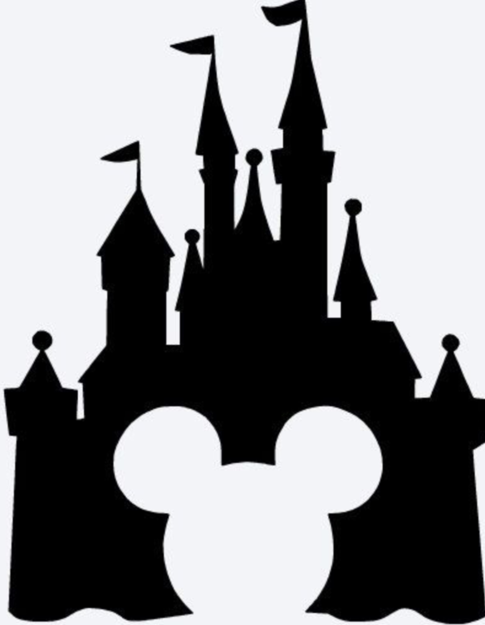 Silhouette Disney Schloss - KibrisPDR