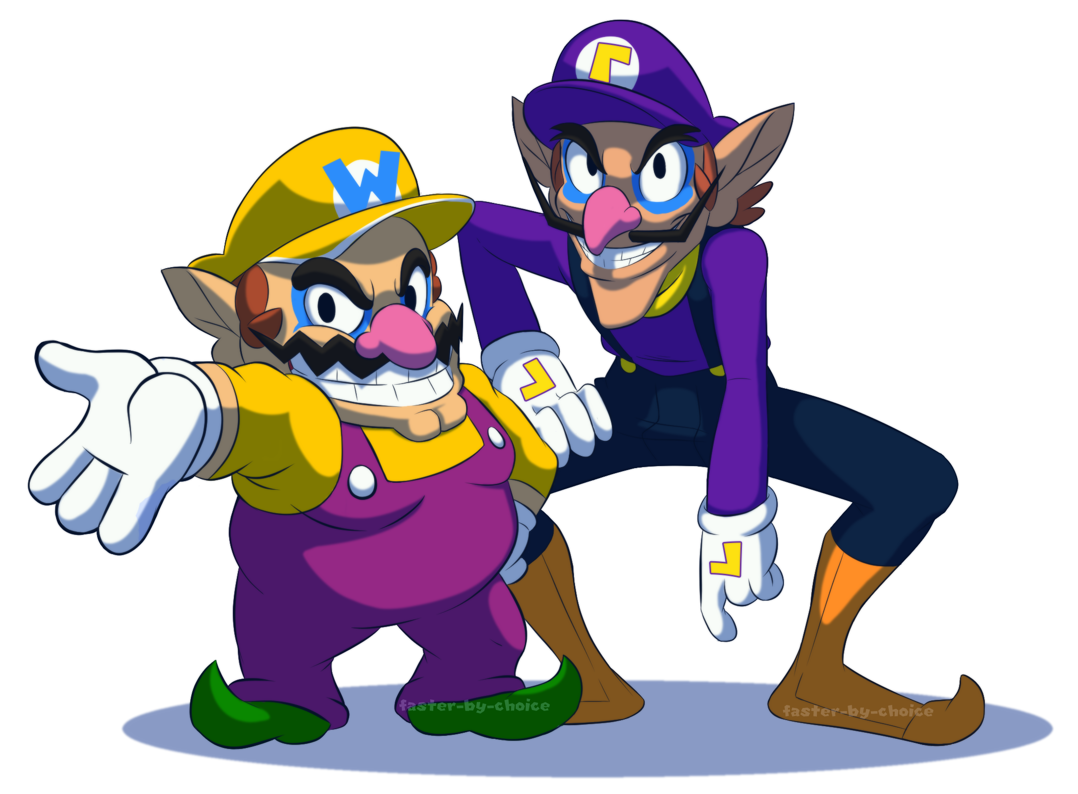 Detail Wario Und Waluigi Nomer 4