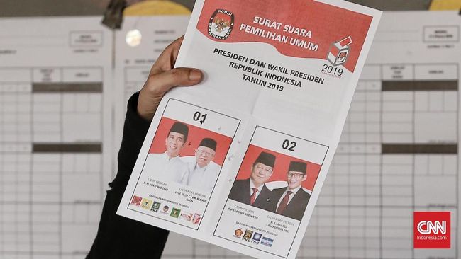 Detail Gambar Kertas Pemilu 2019 Nomer 15