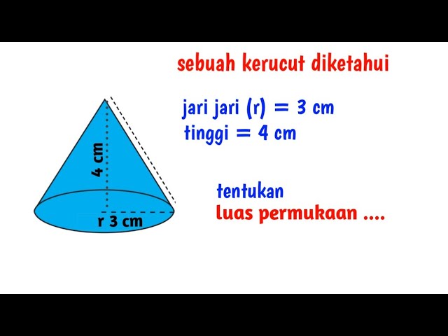 Detail Gambar Kerucut Matematis Nomer 19