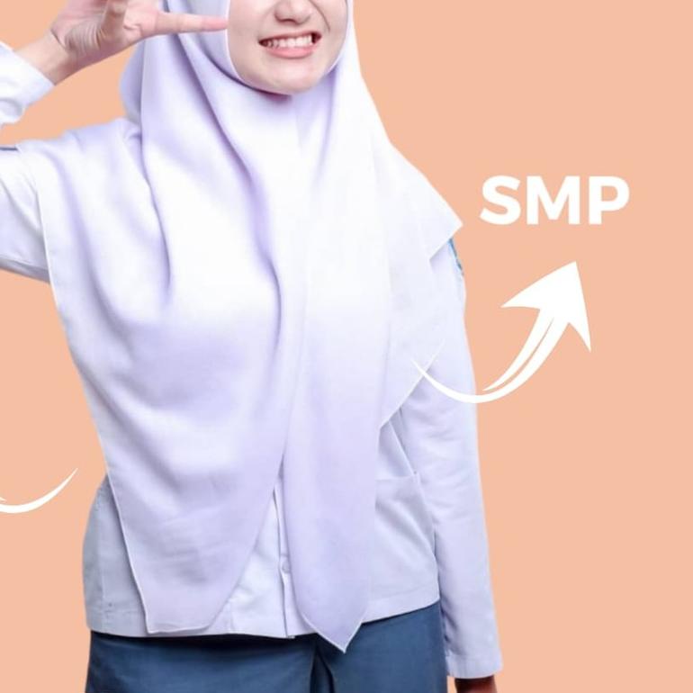 Detail Gambar Kerudung Anak Sekolah Smp Segi Empat Nomer 27