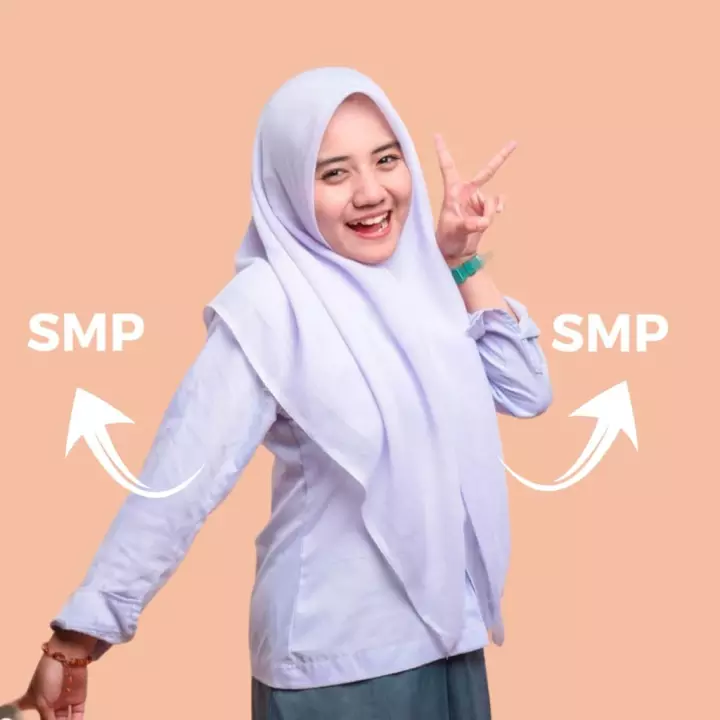 Detail Gambar Kerudung Anak Sekolah Smp Segi Empat Nomer 4