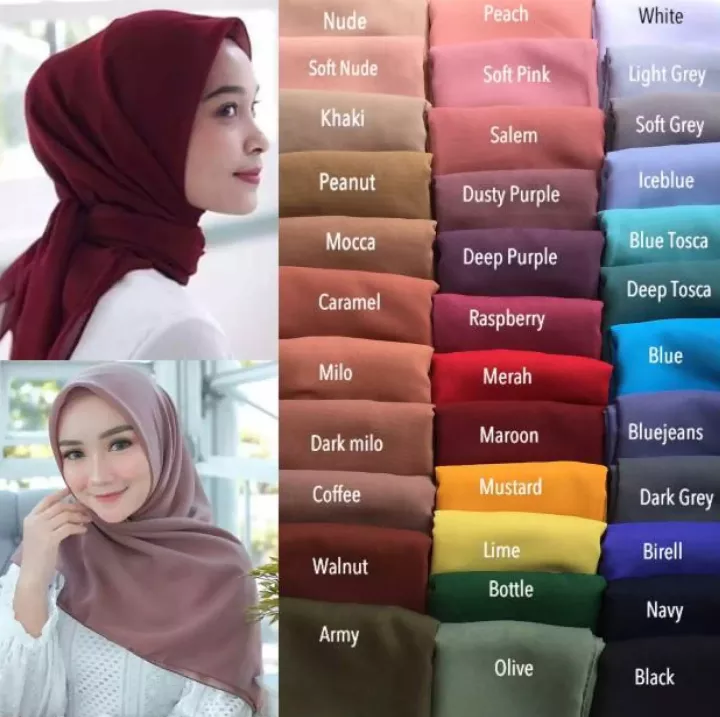 Detail Gambar Kerudung Bella Square Nomer 16