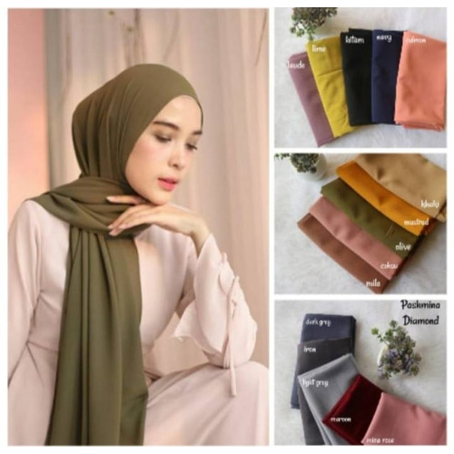 Gambar Kerudung Pashmina - KibrisPDR