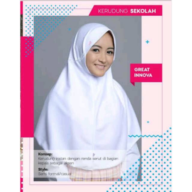 Detail Gambar Kerudung Rabbani Sekolah Nomer 5