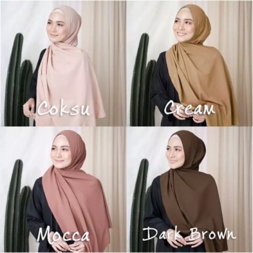 Detail Gambar Kerudung Segi Empat Polos Nomer 25