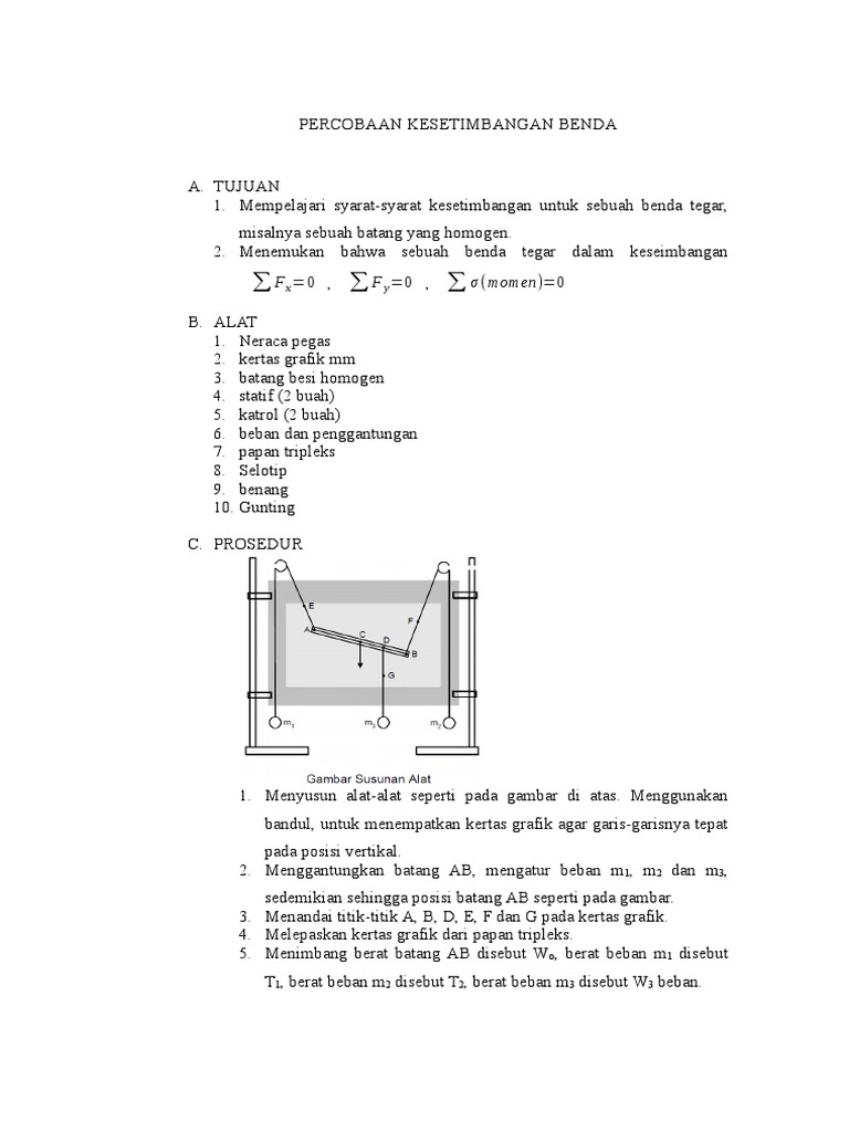 Detail Gambar Kesetimbangan Benda Tegar Nomer 50