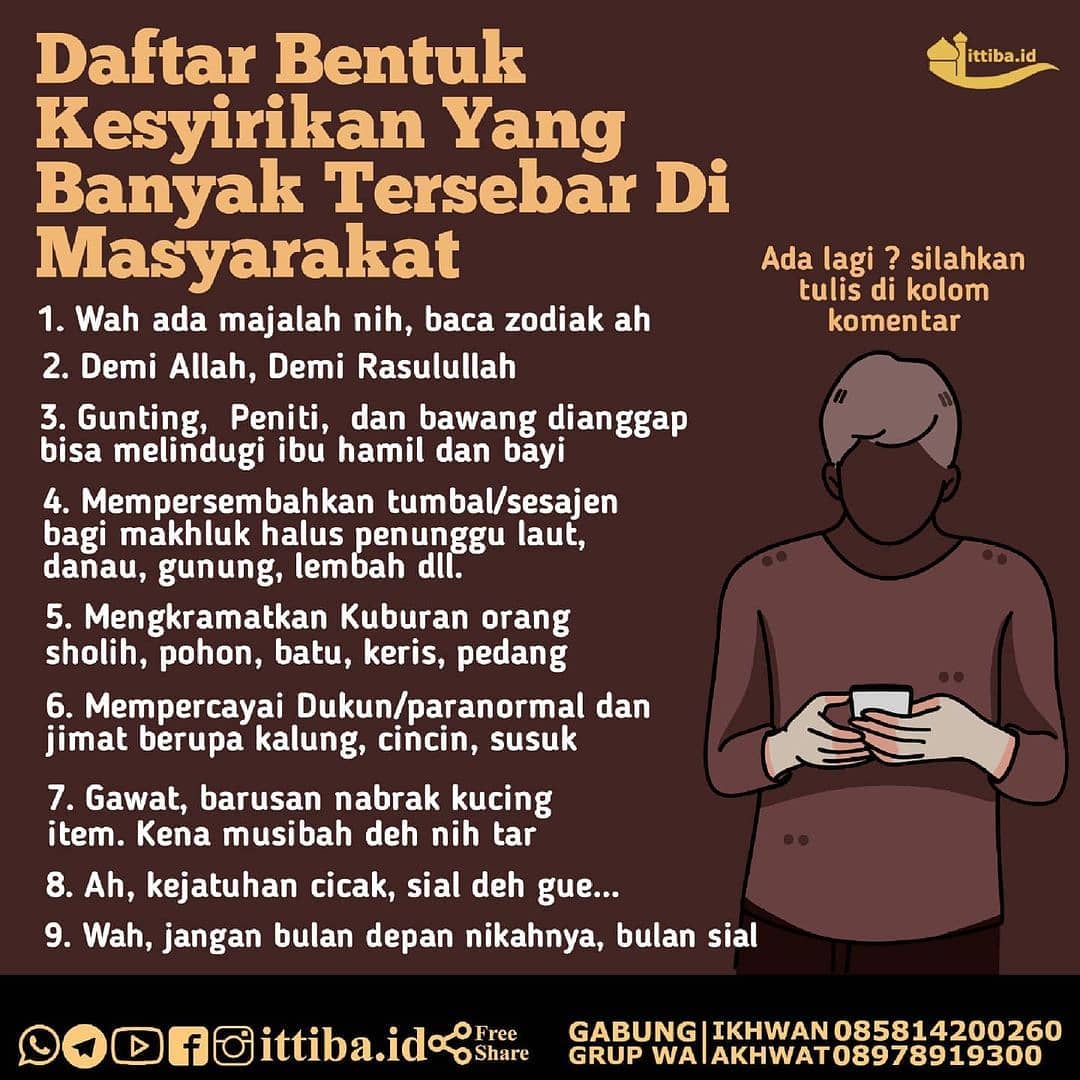 Gambar Kesyirikan Dan Alasannya - KibrisPDR