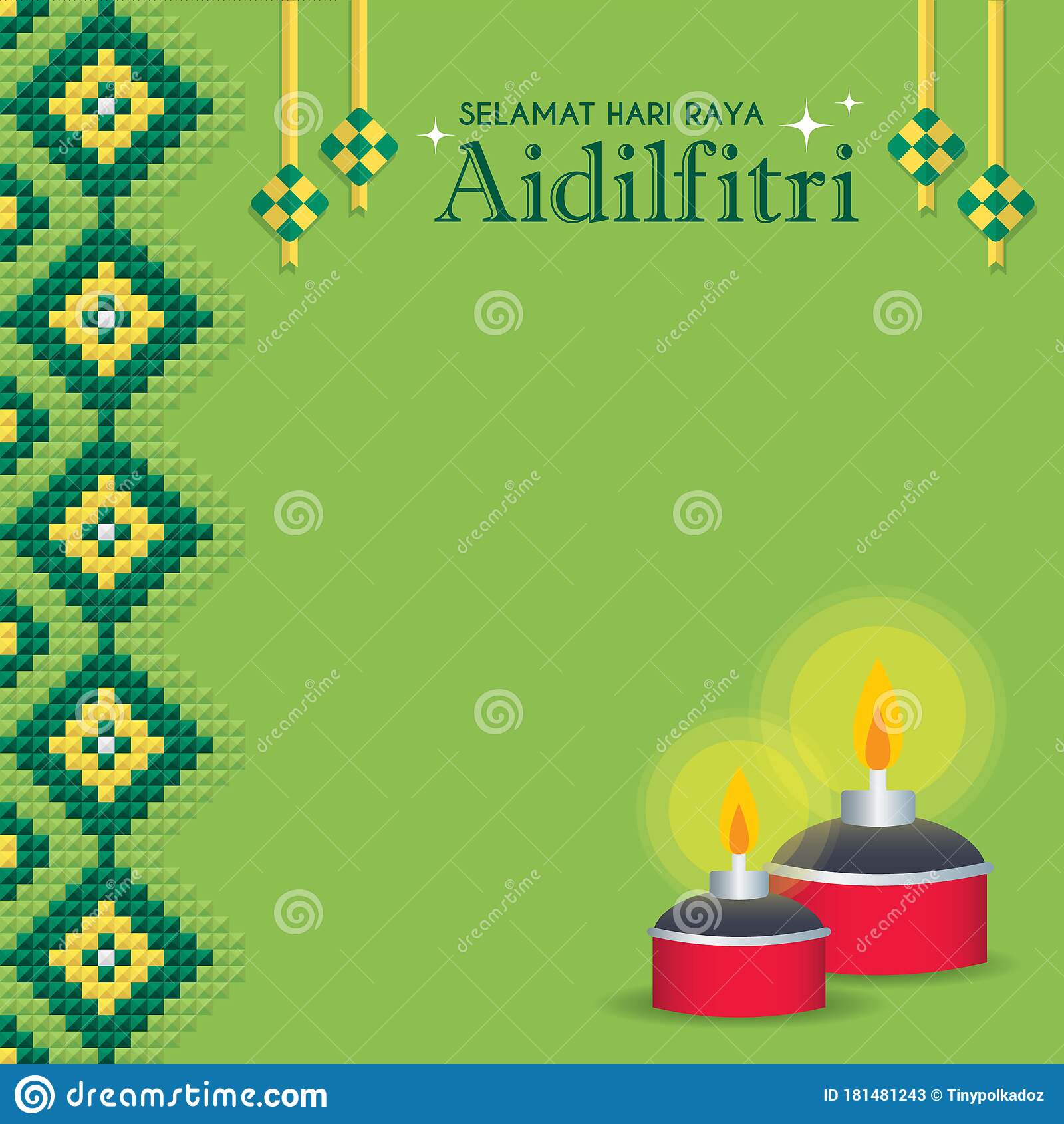 Detail Gambar Ketupat Background Raya Nomer 42