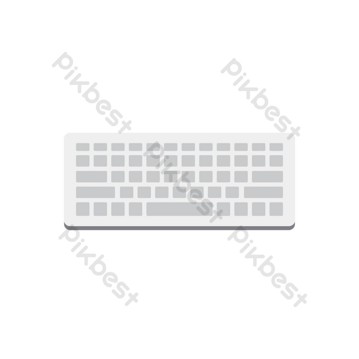 Detail Gambar Keyboard Hitam Putih Kartun Nomer 12
