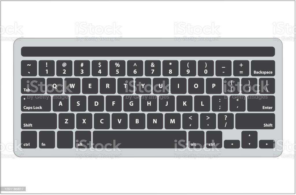 Detail Gambar Keyboard Hitam Putih Kartun Nomer 18