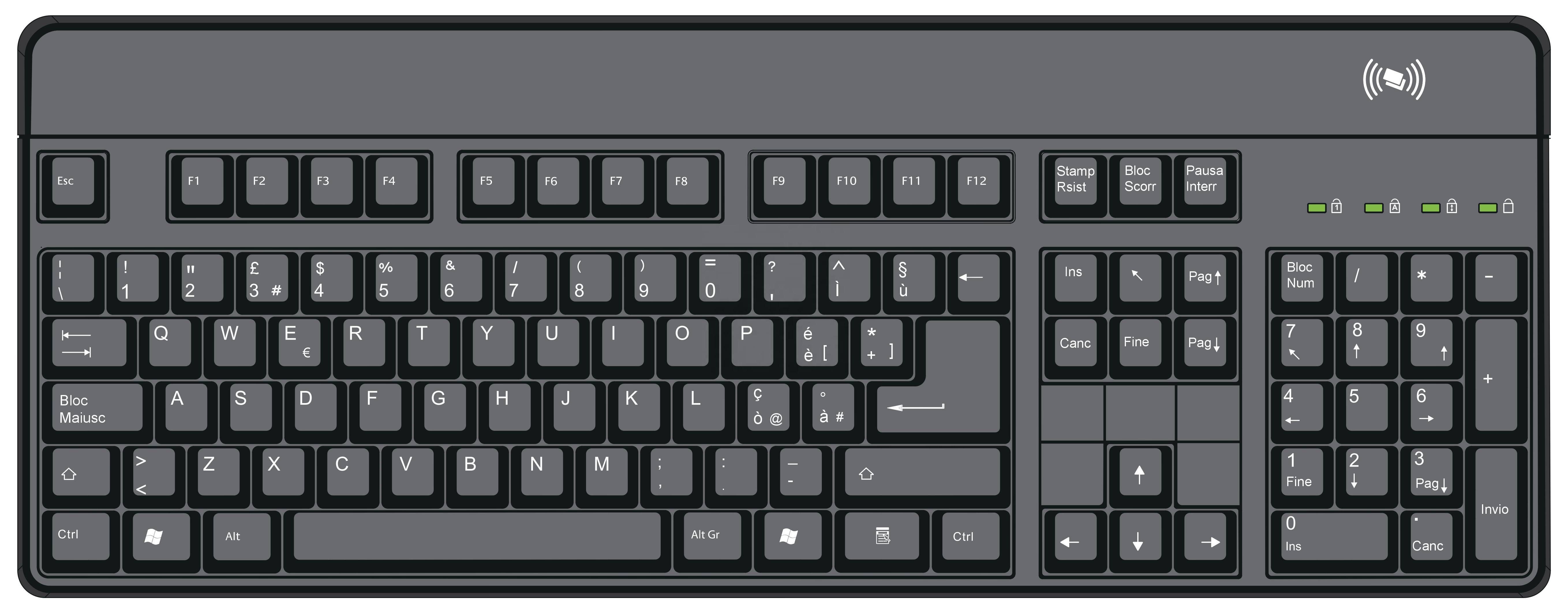 Detail Gambar Keyboard Komputer Nomer 4