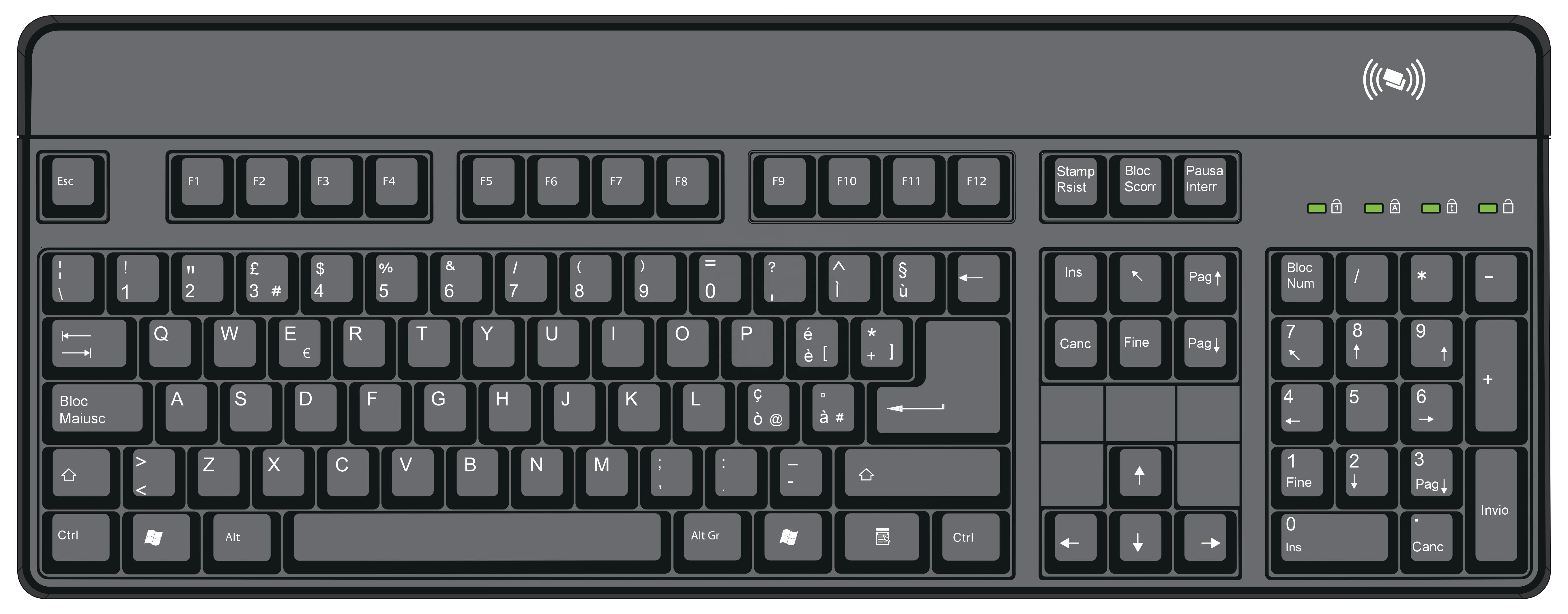 Detail Gambar Keyboard Komputer Nomer 4