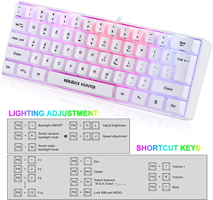 Detail Gambar Keyboard Komputer Berwarna Nomer 18