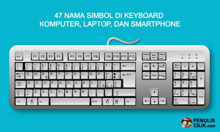 Detail Gambar Keyboard Komputer Lengkap Nomer 43