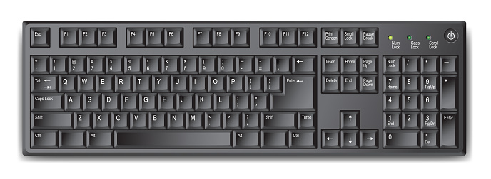 Detail Gambar Keyboard Komputer Qwerty Nomer 9