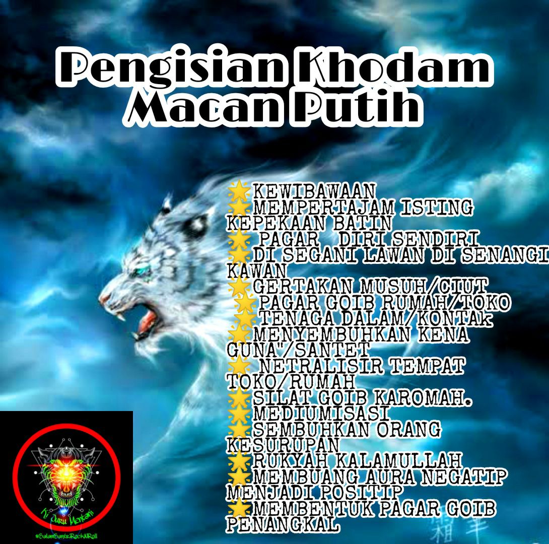 Detail Gambar Khodam Macan Putih Nomer 19