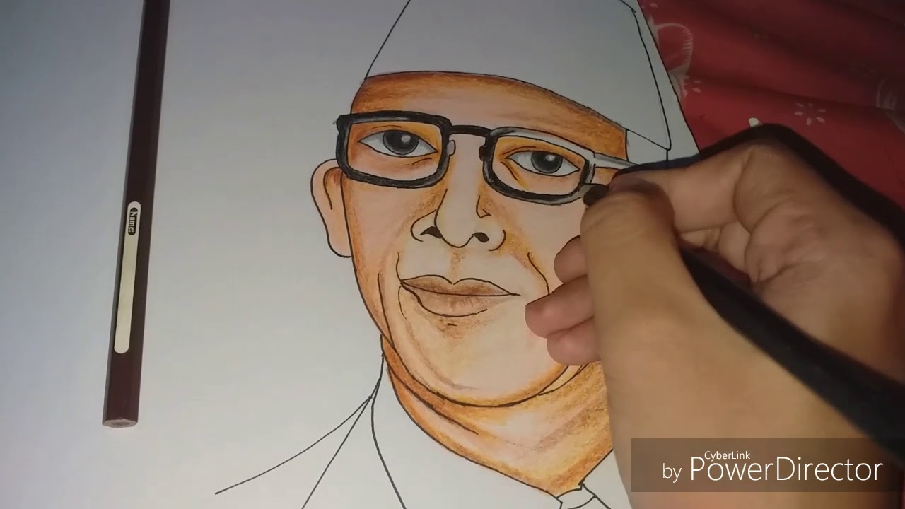 Detail Gambar Ki Hajar Dewantara Sketsa Nomer 10