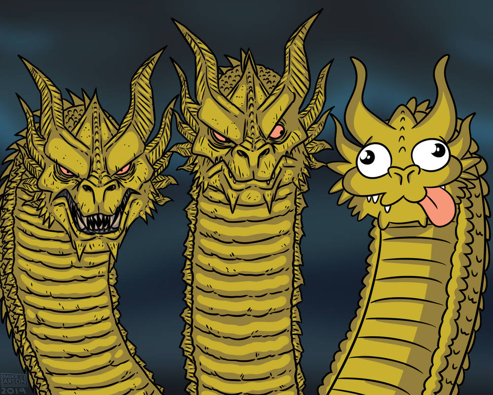 Detail Gambar King Ghidorah Nomer 5