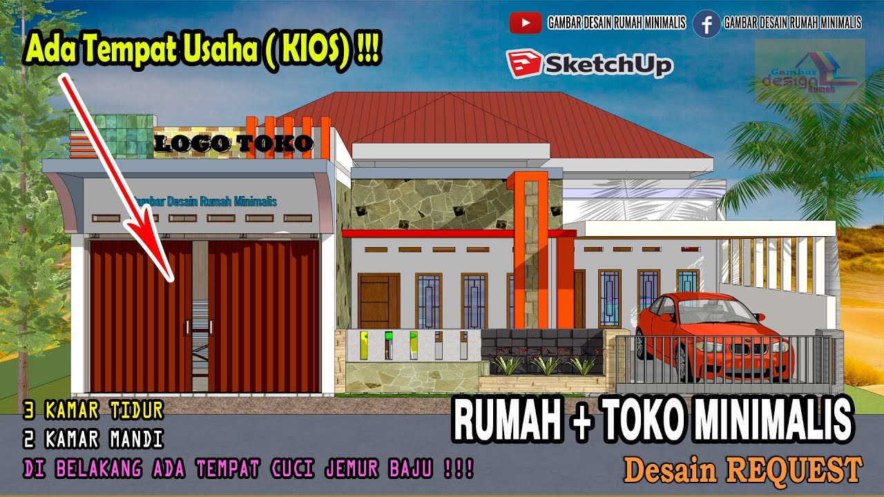 Detail Gambar Kios Minimalis Nomer 53