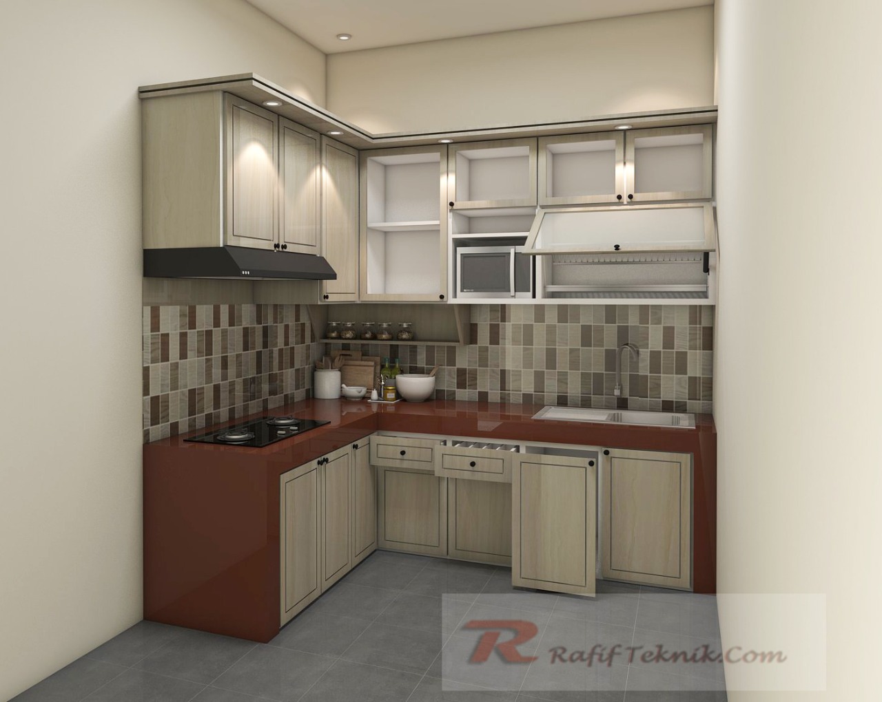 Detail Gambar Kitchen Set Terbaru Nomer 50