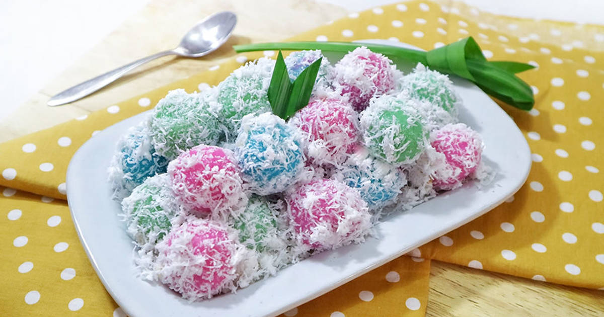 Gambar Klepon Warna Warni - KibrisPDR